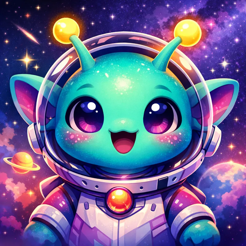 A vibrant, cartoon-style owl avatar with big expressive eyes in a rainbow of colors, suitable for profile pictures.